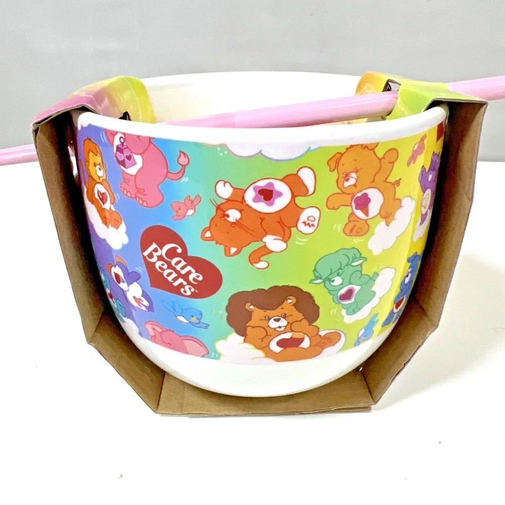 Care Bears Cousins Ramen Bowl‎ CultureFly 80s Gift Set